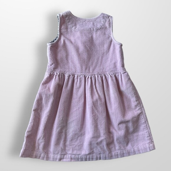 Hanna Andersson Pink Corduroy Dress Size 4 - Picture 5 of 6